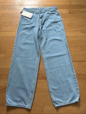 NWT Dr Denim Hill Style Pebble Superlight Wide Leg Jeans - 26/32